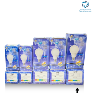 إنارة مقاس  12W ابيض